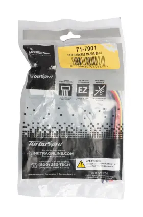 71-7901 Metra Turbowire Oem Wire Harness For 1990-2001 Mazda