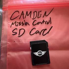Mini 65902158952 2010 Mission Control Sd Card Camden Cooper 50th Anniversary