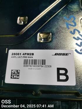 Mitsubishi 28061-4pm2b Control Panel Oem 2023 Outlander 1yr Wrnty 28061 4pm2b