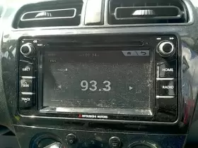 638-15278 Mitsubishi Mirage 2018 Info/gps/tv Screen
