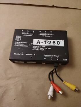 Necvox A-1260 Gmc Denali Module/video Control Adaptor For The Audio Video Headrests