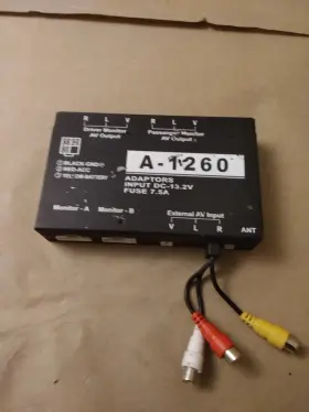 A-1260 Necvox Gmc Denali Module/video Control Adaptor For The Audio Video Headrests