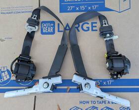 Nissan 6464280000 2018- 2024 Kicks Front Left Right Seat Belts Pair Black Oem