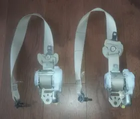 7q3580-p Nissan 07 - 13 Infiniti G35 G37 Front Left Right Pair Seat Belt Retractors Beige Oem