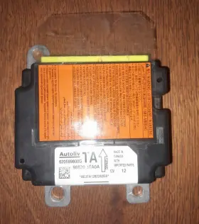 98820-3ta0a Nissan 2013 Altima Srs Control Module No Crash Data