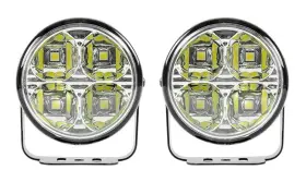 Nv4020k Nvision Used 3 Inch Led Round Driving Light Kit Weatherproof Lights Qs