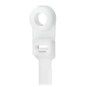 Ctmr2s-100 Pacer Group 8 Inch Cable Tie With Mounting Ring - Natural Color 50lb Tensile Strength 2