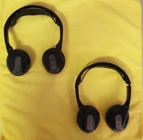 Rosen Ac3640x2 Pair Of Dual Channel Infrared Replacement Headphones