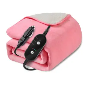 Sino Salected 740651632044 12v/24v Heated Car Blanket Electric Flannel Pink Sino Salected 740651632044 12v/24v Heated Car Blanket Electric Flannel Pink