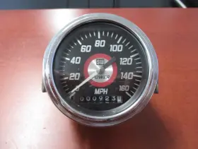 82616 Stewart Warner Power Series Speedometer 0-160 Mph 3-3/8 Inch Analog Electrical