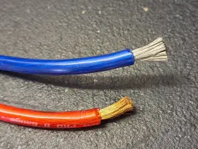 Scpro8r2 Stinger Hpm 10 Ft 8 Gauge Power Wire Translucent Red Jacket New
