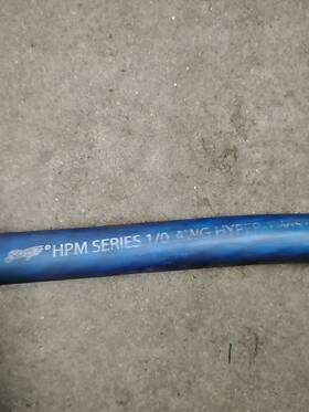 Stinger Hpm Shw10c 14ft Shpm0ft 1/0 Gauge Blue Hyper Flex Power Cable With Loom