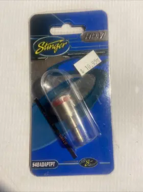 Spt5210 Stinger Lot Of Car Audio Accessories