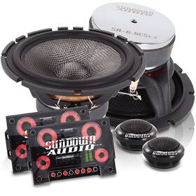 Sundown Audio S-sa6.5csv3 New S Sa6.5csv3 6.5 Inch Component Speaker Set Sa Series Car Qs