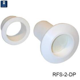 Th Marine Supplies Rfs-2-dp T-h Recessed Flapper Scupper Drains - White