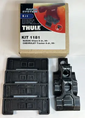 141673 Thule Fit Kit 1181 For Foot Pack 750 Suzuki Vitara 5dr And Chevy Tracker