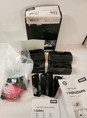 183125 Thule Kit 3125 Fit For Mercedes Cla 4 Dr Coupe 13-18 Fixpoint 183125 Thule Kit 3125 Fit For Mercedes Cla 4 Dr Coupe 13-18 Fixpoint
