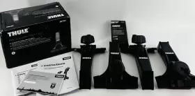387101 Thule Rapid Gutter High Foot 4-pack Model With Keys Mint Condition
