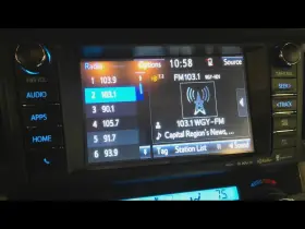 638-16039 Toyota 2018 Rav 4 Audio Equipment Radio Display / Receiver Id100870 Tested