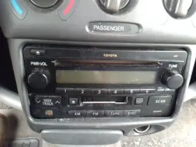 638-58142a Toyota Audio Equipment Receiver With Cd Cassette Thru 2/03 Fits 03 Echo 9051816