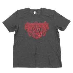 Drg-013-066-gr-ylg Vw New Oem Volkswagen Gti T-shirt Gray Large