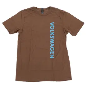 Drg-013-694-br-nlg Vw New Oem Volkswagen Brown T-shirt Large