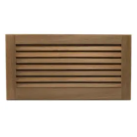 60716 Whitecap Teak Louvered Insert - 9-3/8 Inch X 18 Marine Hardware