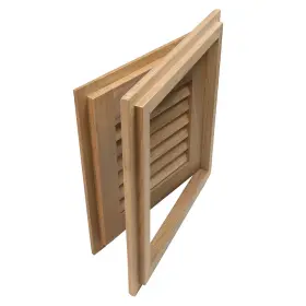 60720 Whitecap Louvered Door And Frame - 11 Inch X Right Hand Opening Marine Hardware