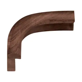 60837 Whitecap - Outside Corner Edge Teak Molding