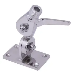 S-1802bc Whitecap Heavy-duty Ratchet Antenna Mount - 316 Stainless Steel
