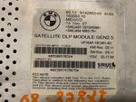 04-13 Bmw 525I X1 Satellite Dlp Audio Radio Stereo Module 65.12-6987545-01 Used. Price: $135.99.