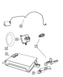 Genuine Mopar Integrated Key Fob Transmitter Kit 5026457AL New. Price: $149.86.