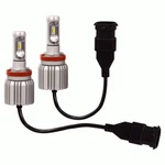Metra & Heise Replacement Headlight Kit Pair 6000LM 25W HE-H11LED New. Price: $185.88.