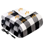Westinghouse Heated Car Blanket With 3 Heating Upgrade Model Grey Buffalo Plaid New. Price: $73.70.