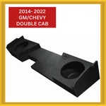 Qpower Qbomb Dual 10 Empty Woofer Enclosure For Chevy/gmc Double Cab 2014-2022 New. Price: $154.99.