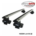 Thule Aluminium Wingbar Evo Silver Roof Bars Set For Nissan Leaf 18-22 Lockable New. Price: $399.87.