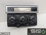 Oem 2004 Toyota 4RUNNER 4.7L Front A/c Air Climate Control Heater Switch Clock Used. Price: $99.99.