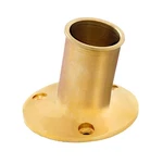 Whitecap Top Mount Flag Pole Socket 1" Id Polished Brass New. Price: $28.88.