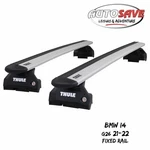 Thule Wingbar Evo Silver Roof Bars Set For Bmw I4 G26 21-22 Fixpoint Pair New. Price: $377.97.