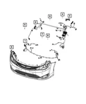 Genuine Mopar Front Fascia Wiring 68445815AB New. Price: $51.06.