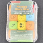 Coghlans Fireside Story Dice For Ages 6+ Camping Car Ride Colorful Storage Tin New. Price: $7.20.