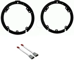 Metra 82-7805 Door Speaker Adapter Plates 6.5" 6.75" Stand +wiring Harness New. Price: $29.99.