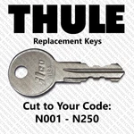 Thule Replacement Key Cut To Your Code N001 - N250 New. Price: $7.99.