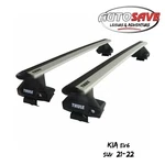 Thule Aluminium Wingbar Evo Silver Roof Bars Set For Kia EV6 Suv 21-22 Lockable New. Price: $373.97.