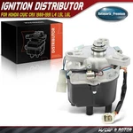 Ignition Distributor W/ Cap & Rotor For Honda Civic Crx 1988-1991 L4 1.5L 1.6L New. Price: $97.99.