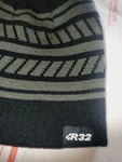 Volkswagen Driver Gear Vw Golf Beanie Black Gray Stripes .:R32 Logo Dealer New. Price: $99.95.