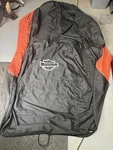 Harley-davidson Indoor/outdoor Motorcycle Cover Black/orange (93100023) Used. Price: $73.99.