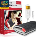 12V/24V Car Electric Blanket For Back Pain Relief, Heat Setting, 11 Auto-off, New. Price: $49.99.