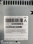 Radio Receiver Oem 2020 Ford Mustang 1YR Wrnty Used. Price: $75.00.