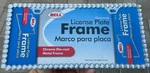 Diamonds & Chromed Metal License Plate Frame - New Bell. Price: $5.95.